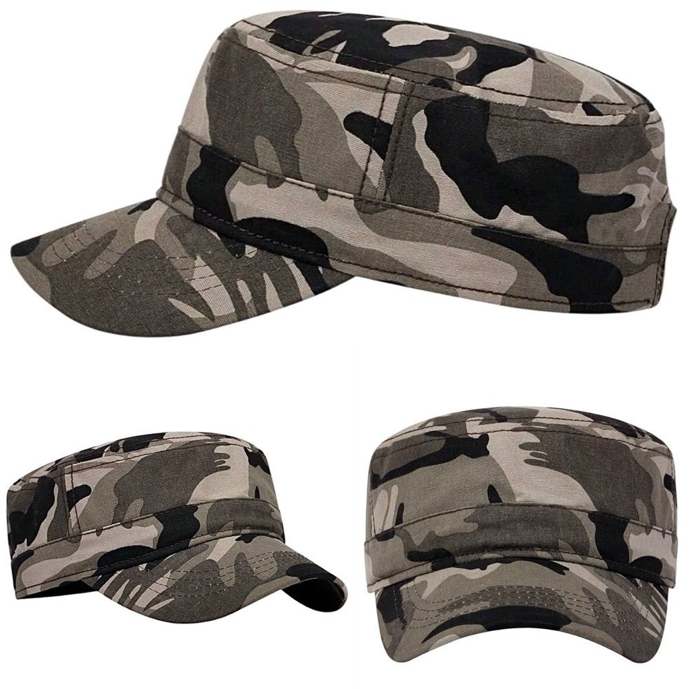 Camouflage Military Style Cap New